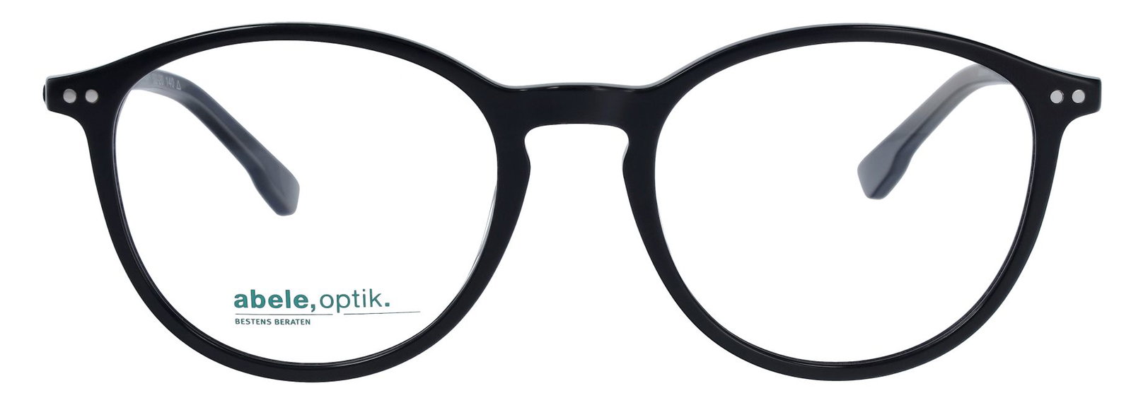 zu sehen ist die Korrektionsbrille 152981 von Abele Optik in der Farbe Schwarz.